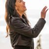 Tracker S03 Billie Matalon Brown Leather Jacket