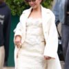 Paris 2026 Zendaya Off White Wool Coat