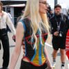 F1 Japanese Grand Prix 2026 Anya Taylor-Joy Vest