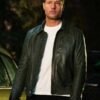 Justin Hartley Tracker S03 Bomber Leather Jacket