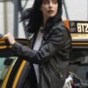 Krysten Ritter Daredevil Born Again 2026 Leather Jacket