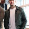 Tracker S03 Justin Hartley Green Bomber Jacket