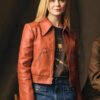 Margo's Got Money Troubles Margo Millet Cropped Leather Jacket