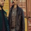Nik Xhelilaj Police Per Jete Leather Jacket