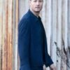 Tracker 2026 Justin Hartley Blue Suede Jacket