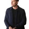 TV Series Tracker Justin Hartley Blue Jacket